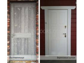 Входные деревянные двери для дома